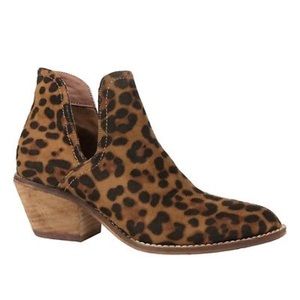 Boutique Leopard Ankle Boots